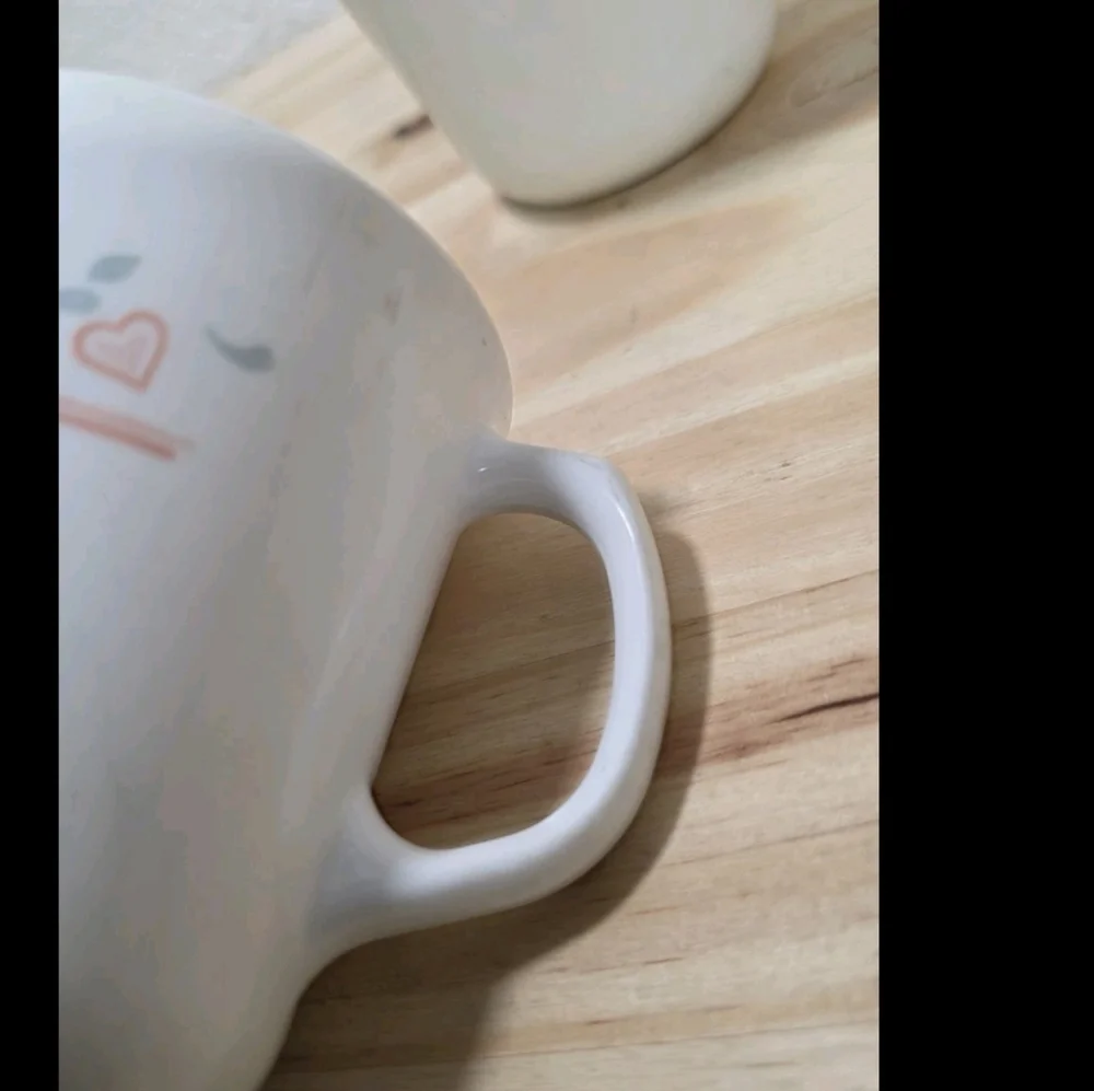 Vintage Corelle Corning Hearts Floral Coffee Mugs‎ Set of 3